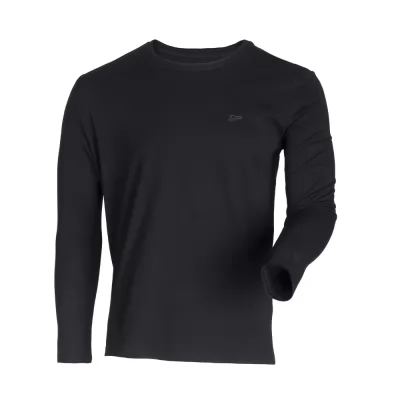 T-SHIRT A MANCHES DEPART HOMMES NOIR